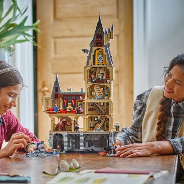 LEGO Harry Potter 76454 Hogwarts Slott: Huvustornet - Spel för Killar 10 År Flerfärgad