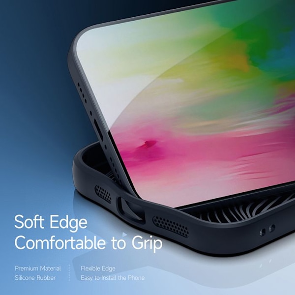 Coque för iPhone 16 Pro - Serie Dux Ducis Aimo - Svart Svart