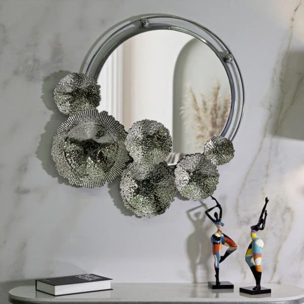 Väggspegel Design "Kandi" 85cm Silver