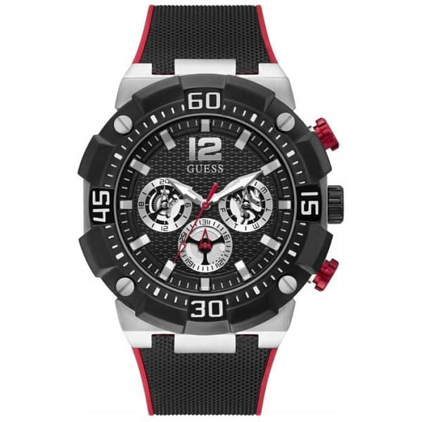 Klocka - Guess - Navigator GW0264G1 - Quartz - Svart - Chic Silver