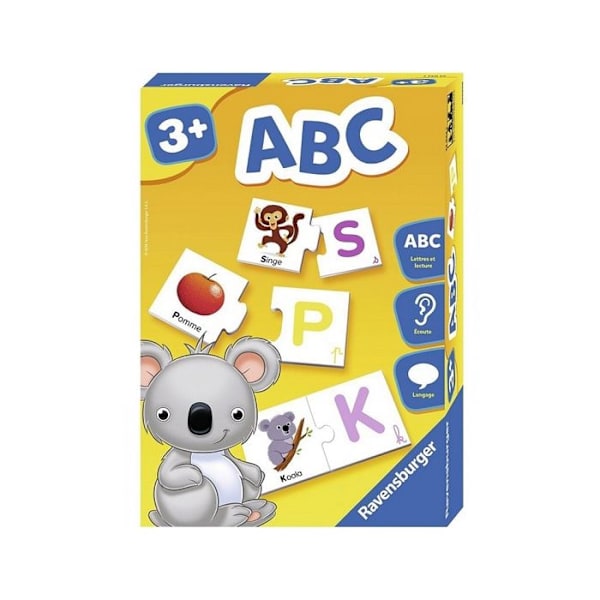 ABC pedagogiskt spel - RAVENSBURGER - 3 år och över - Inomhus - Grönt - Blandat Flerfärgad