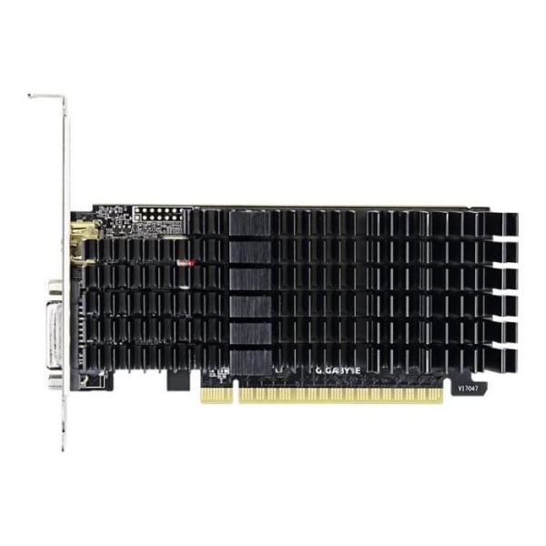 GIGABYTE Ultra Durable 2 GV-N710D5SL-2GL grafikkort - GeForce GT 710 - 2 GB GDDR5 - Lågprofilformfaktor - 954 MHz Material