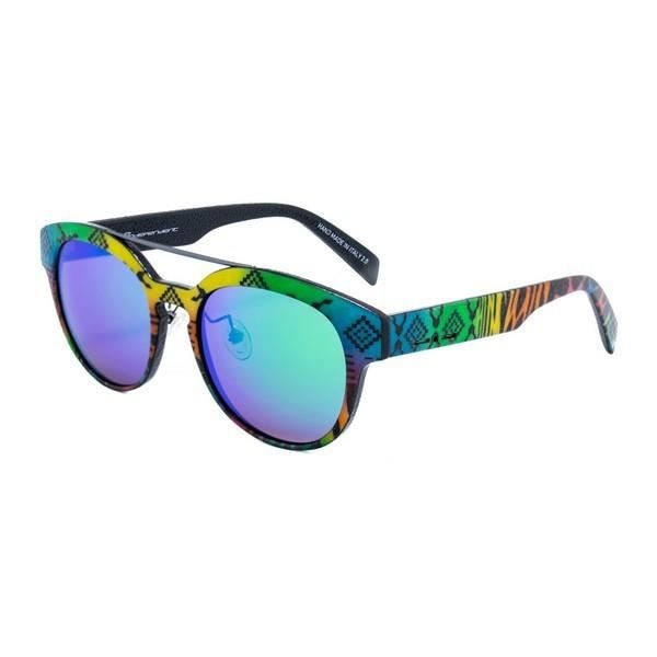 Solsken - Italia Independent - 0900AINX-149-000 - Unisex - 50 mm - Kategori 3 Blå, grön, gul