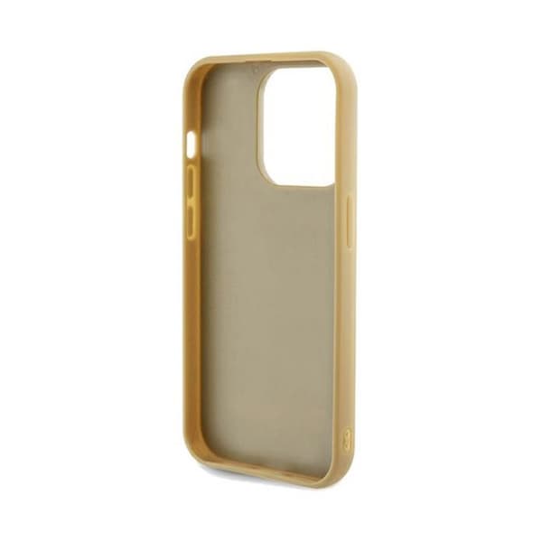 Guess Disco Metal Script - Fodral för iPhone 14 Pro Max (guld)