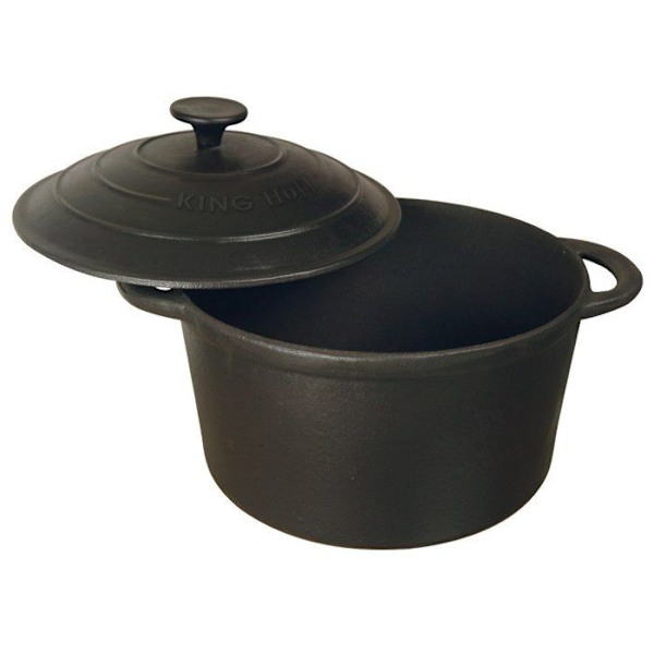 GJUTJÄRNKASTRULL 24cm 4L KINGHOFF KH-2254