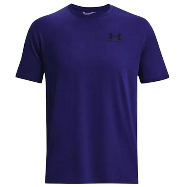 T-shirt - UNDER ARMOUR - Sportstyle Vänster Bröst - Lila - Korta ärmar - Andningsbar Lila M