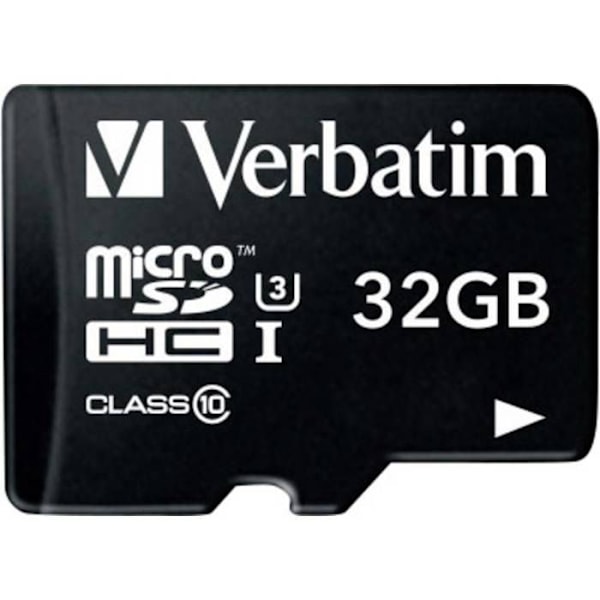 Verbatim Pro 32GB microSDHC UHS Speed Class 3 minneskort