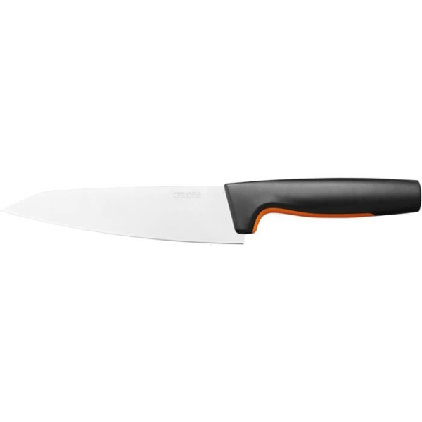 Fiskars kockkniv, funktionell form, total längd: 29 cm, japanskt rostfritt stål-plast, 1057535