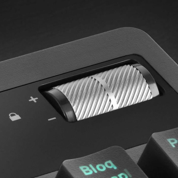 TKL Gaming Tangentbord - Mars Gaming - MKAX - H-Mech - RGB - Gel handledsstöd