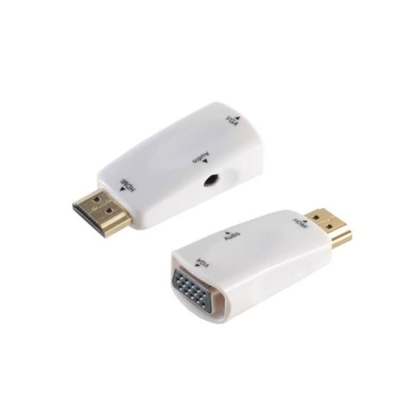 SCONN-adapter s-45conn 10-4501001 hdmi m till vga f + 3,5 mm f - SCO