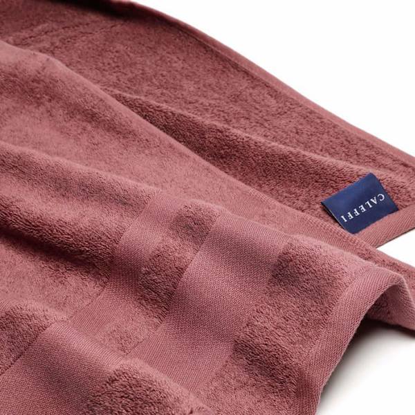 Badlakan - Caleffi badlakan - 1000524 - Mjukt badskydd, Bomull, Bourgogne, Standard,
