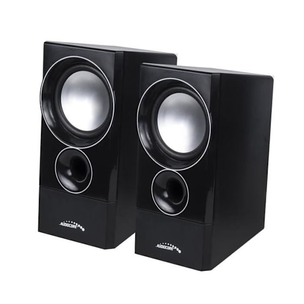 Högtalarset Audiocore AC910 Bluetooth 2.1 högtalare FM-radio, TF-kortingång, AUX, USB-ström Svart