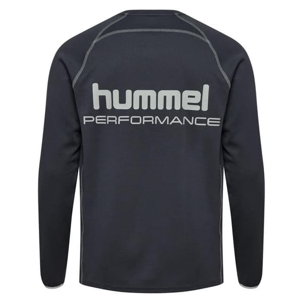 Hummel Pulse Performance långärmad tröja - ebony ebenholts XXL