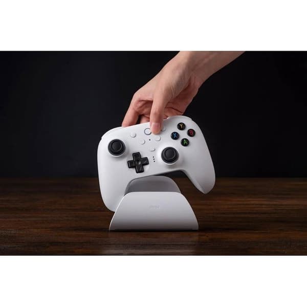 8BitDo Ultimate 2 Trådlös 2.4G - PC Windows / Android - Vit Edition Vit