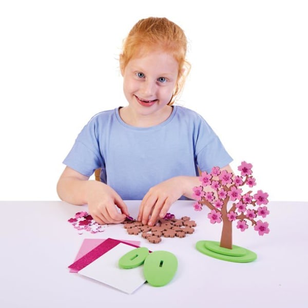 Baker ross - FX950 - Vårbloms trädsats - Set om 3, DIY-vårsatser för barn