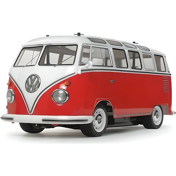 Tamiya 58668 Car Kit - VW Type 2 (T1) - Vuxen - Vit - Exteriör Vit