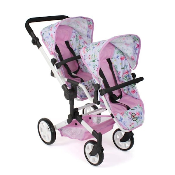 Dockvagn för dockor - Bayer Chic - 690-53 - Rosa - 4 till 8 år - Justerbart chassi Rosa