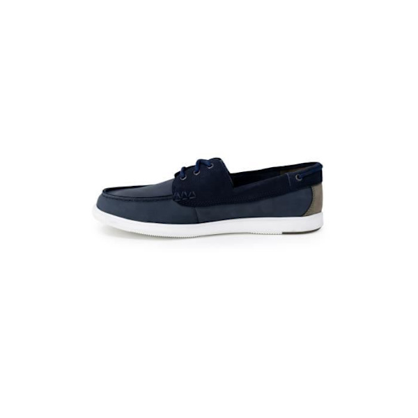 Blå läder loafers för män - CLARKS - GR77701 - Sommar - Slip on - Vanlig Blå 43