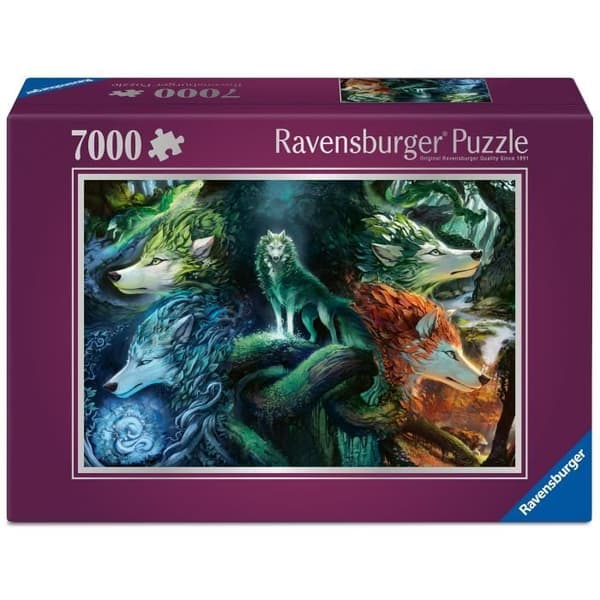 Pussel 7000 p - Vargar - Ravensburger