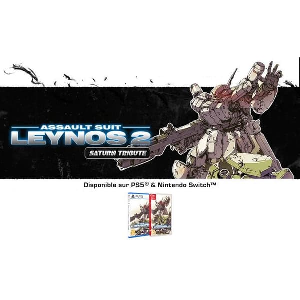 Assault Suit Leynos 2 Saturn Tribute PS5