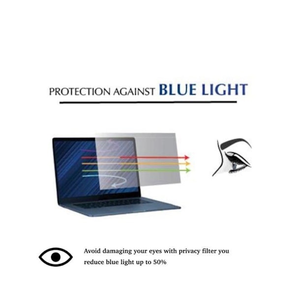 Kapsolo - KAP10423 - 4-Angle Adhesive Privacy Screen för Acer Chromebook Spin 13