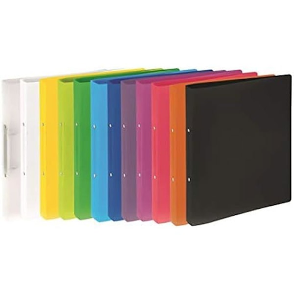 Klass A4 - PAGNA - 20901–01 - 2 ringar - 16 mm - Polypropen - Svart Svart