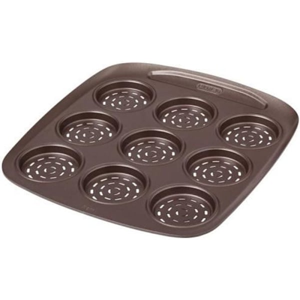 PYREX Form för 9 minipizzor - ASIMETRIA kakform - Stål