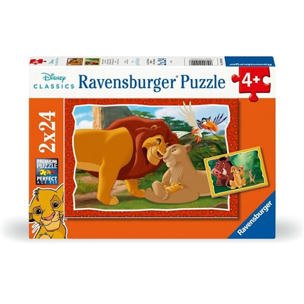 2x24 pusselbitar: The Lion King: The Story of Life