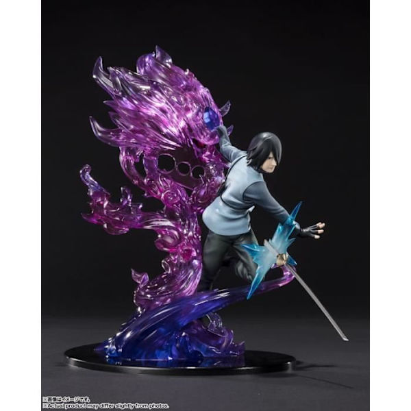 Statuett PVC - Bandai Tamashii Nations - Sasuke Uchiha - Boruto - Kizuna Relation - Lila