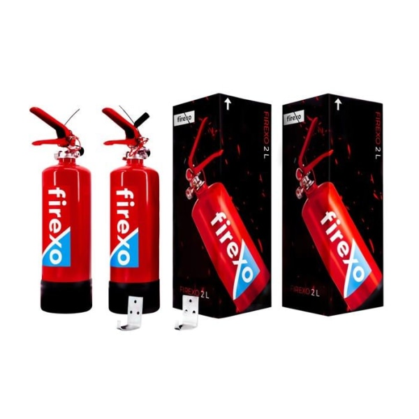 Brandsläckare - brandfilt - brandsläckande aerosol - brandinstruktioner - Firexo brandutrustning - 809-765-347-846