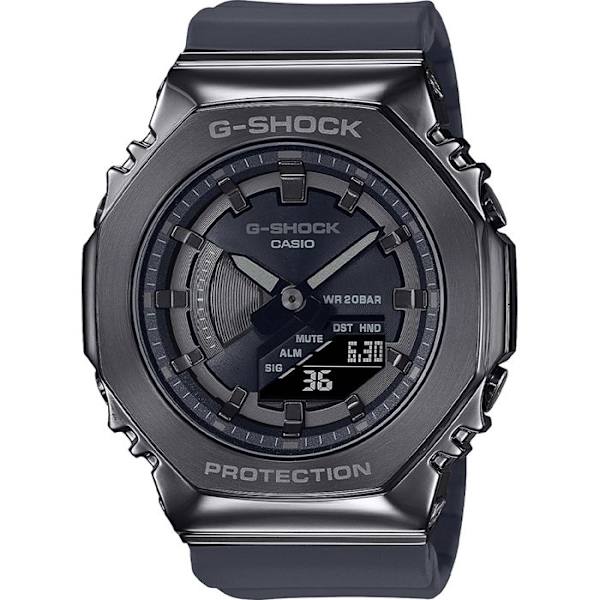 Damklocka - Casio - GM-S2100B-8AER - Kvarts - Analog - Grå plast Grå