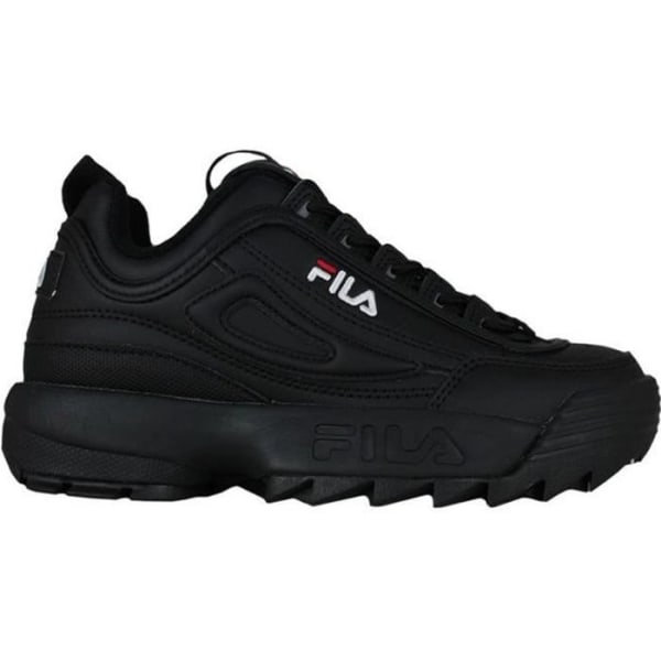 FILA DISRUPTOR II Sneakers - Dam - Svart - Syntet - Platta - Snören Svart 42