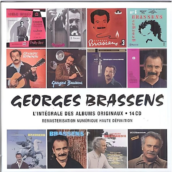 Coffret CD - Georges Brassens - Integralen av studioalbum - 10 CD - Stöd: CD - Utgivare: Ingen specificerad