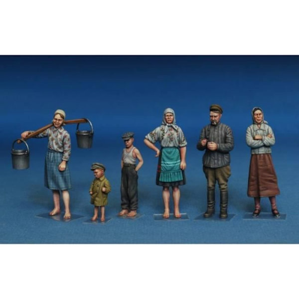 Sovjetiska bybor miniatyrfigur - MiniArt