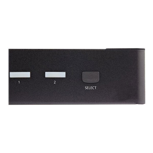 StarTech 2-ports HDMI KVM-switch - 4K 60Hz Ultra HDR Single Monitor - HDMI 2.0 Desktop KVM med USB 3.0 Hub