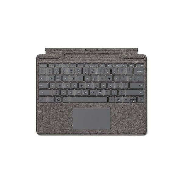 Clavier (lösdel) Microsoft - 8XA-00065 - Surface Pro Signature Keyboard Platin (QWERTZ-tangentbord)