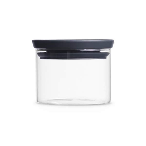 BRABANTIA Stapelbar glasburk 298301 0,3L mörkgrå Mörkgrå