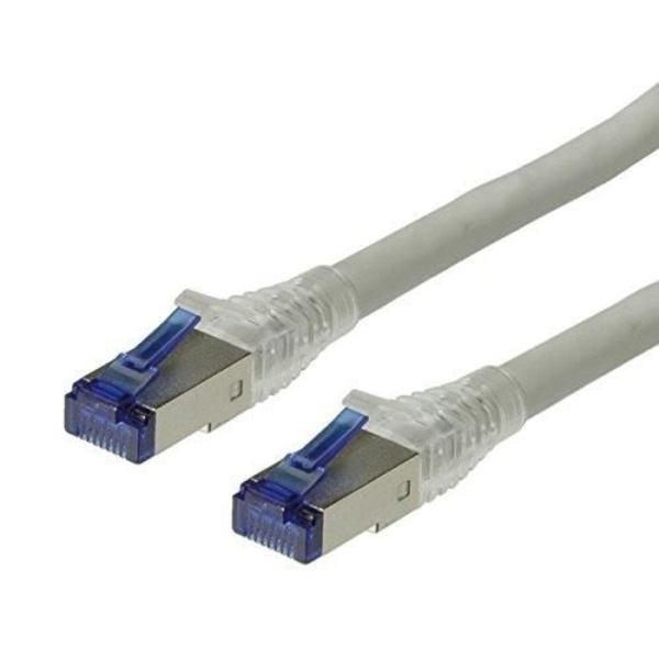 ROLINE STP C6ARIG patchkabel, LSOH, Grå, 90 21.15.0879 - Ethernet, PiMF, 9 cm