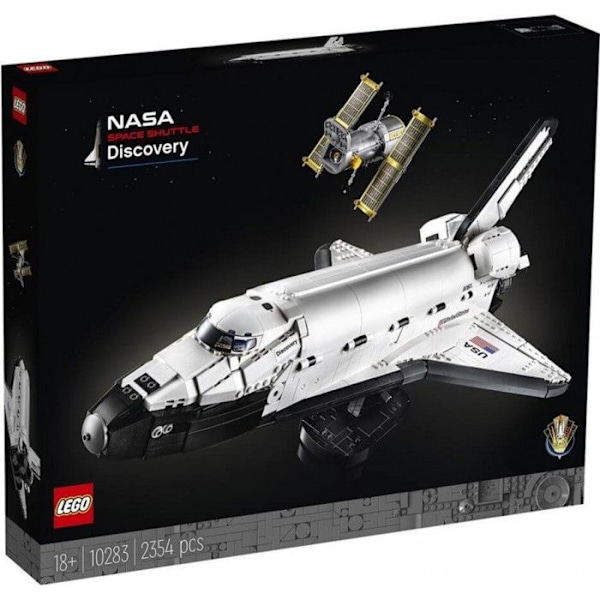 Byggmodell - LEGO - NASA Space Shuttle Discovery - 2 354 bitar - Vuxen Svart vit