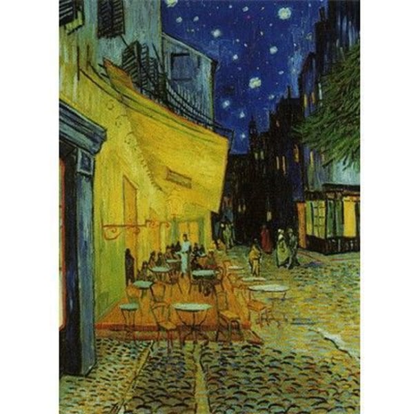 Pussel 1000 bitar - Van Gogh: Kaffe, kväll