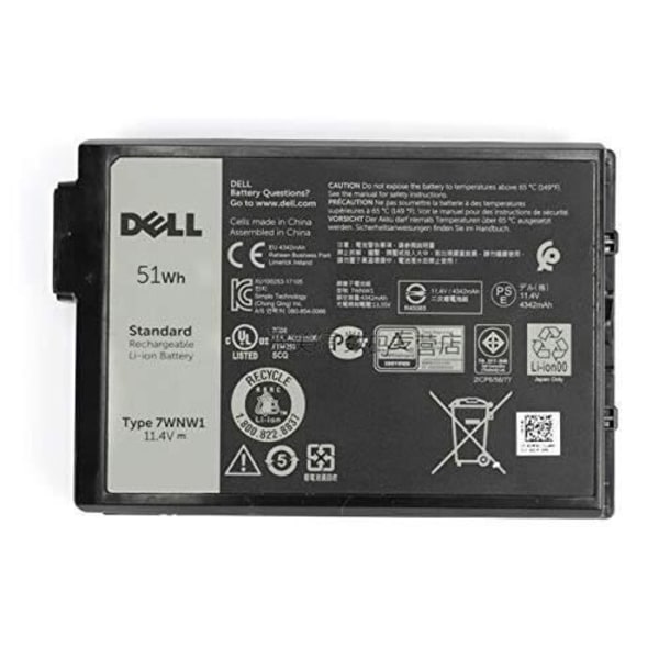 DELL Batteri - 51WHR - 3 CELLER - Litiumjon - DMF0C