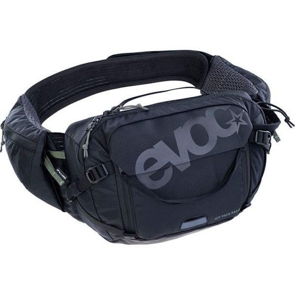 Hydreringsmidja - Evoc - Hip Pack Pro 3 - 1,5 l - Återvunnet nylon ripstop - Unisex svart
