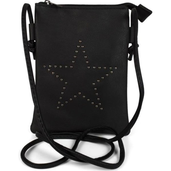 Handväskor dam - Satchel Star Shape Cutouts Damaxelväska 02012235 Färg:svart