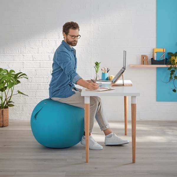 Ergonomisk sittboll - 65 cm - Blå - Leitz Ergo Blå