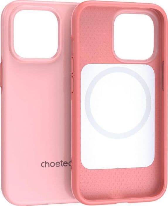 Mobilskal - Choetech - iPhone 13 Pro - Stötsäker - Made For MagSafe - Rosa Ros