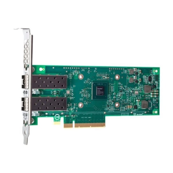 Lenovo ThinkSystem QLogic QL41262 PCIe 3.0 x8 Low Profile 25 Gigabit SFP28 x 2 nätverksadapter för ThinkSystem SD530; SR570;...