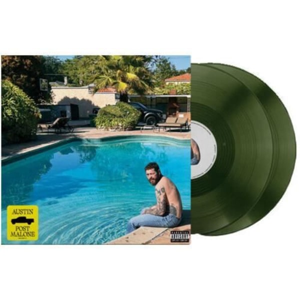 Post Malone - Austin [VINYL LP] Explicit, färgad vinyl, grön