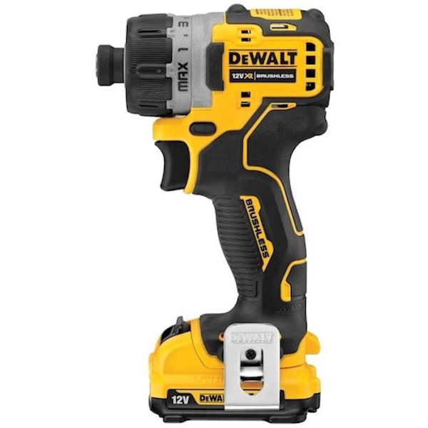 DeWalt XR 12V 2Ah Li-Ion Borstlös 8 Nm batteriskruvmejsel
