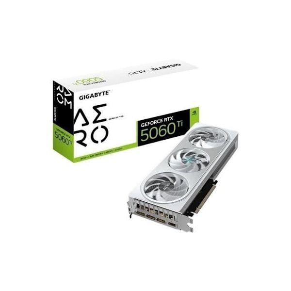 Grafikkort - GIGABYTE - GeForce RTX 5060 Ti AERO OC 16G