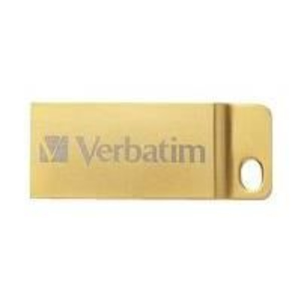 VERBATIM Store 'n' Go Metal Executive - USB 3.0-enhet - 32GB - Guld Guld